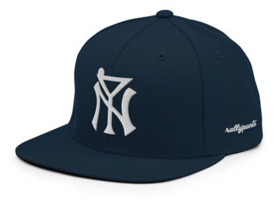 DIRTY YANKEE - snapback hat navy/white