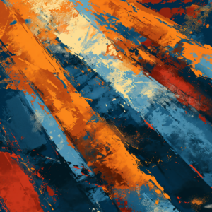 queens blue/orange
