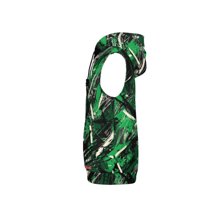 sleeveless pullover hoodie - new york green/white/black rallyprint - Image 4