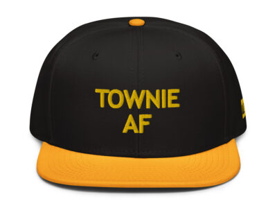 TOWNIE AF - as from snapback hat black/yellow
