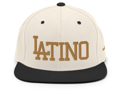 LATINO - snapback hat natural/black/gold