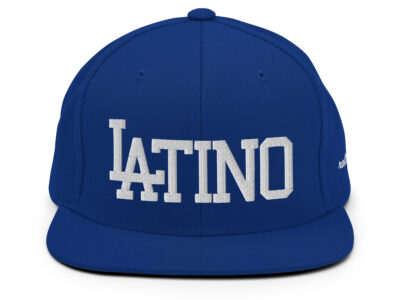 LATINO - snapback hat blue/white