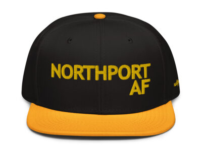 NORTHPORT AF - always fan snapback hat black/yellow