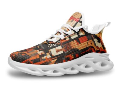 bounce back trainer low - san francisco black/orange/beige