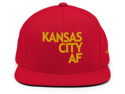 KANSAS CITY AF - always fan snapback hat red/gold