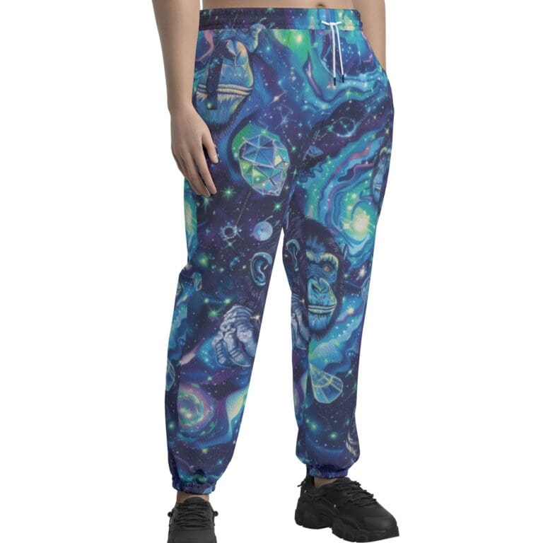 featherlite textured casual pants – apes diamond blue/moon white - Image 3