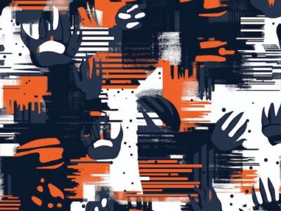 chicago navy/orange/white