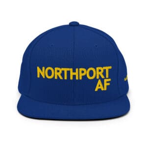 NORTHPORT AF  - always fan snapback hat blue/yellow
