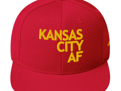 KANSAS CITY AF - always fan snapback hat