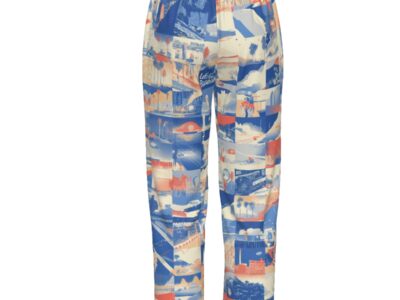 unisex premium cotton sweatpants - los angeles blue/white/red