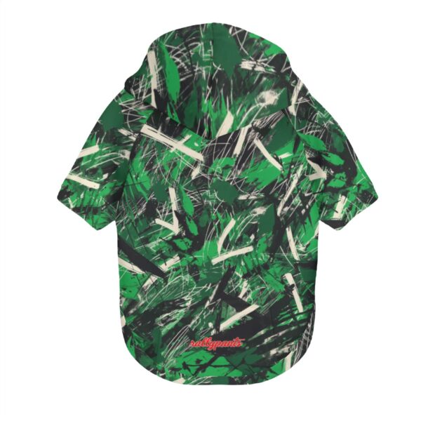 pet hoodie - new york green/white/black - Image 2